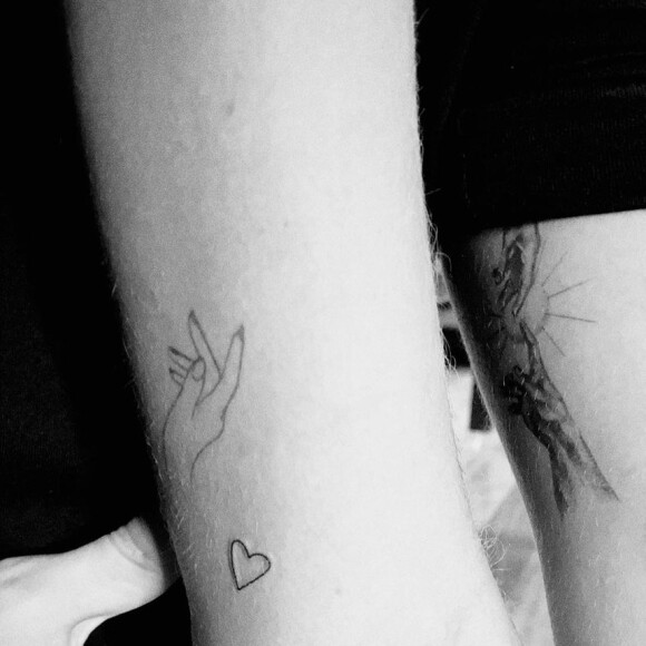 Sasha e João Figueiredo têm uma tatuagem juntos