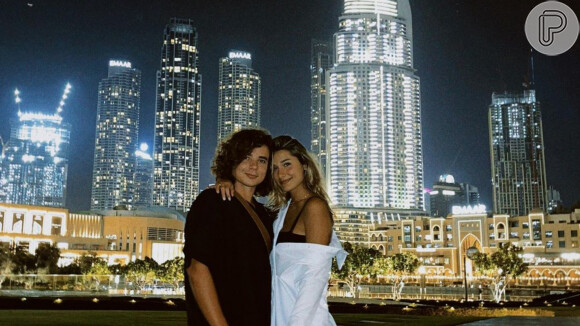 Sasha Meneghel e João Figueiredo se despedem de Dubai em lua de mel