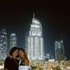 Sasha e marido, João Figueiredo, encerram lua de mel no Dubai com foto do prédio mais alto do mundo