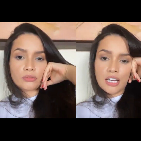 Juliette faz stories para explicar que família pegou Covid