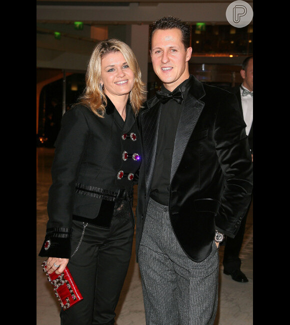 A esposa de Michael Schumacher, Corina, está preservando a imagem do marido