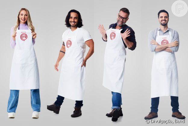 Masterchef: Kelyn, Luiz, Márcio e Pedro