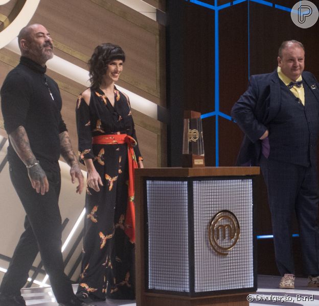 Helena Rizzo estreia no 'Masterchef' ao lado de Henrique Fogaça e Eric Jacquin nesta terça-feira, 06 de julho de 2021