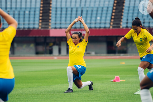 Marta marcou dois dos cinco gols contra a China