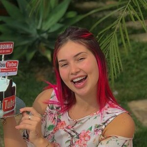 Virgínia Fonseca em 2019, quando conquistou 3 milhões de seguidores no youtube