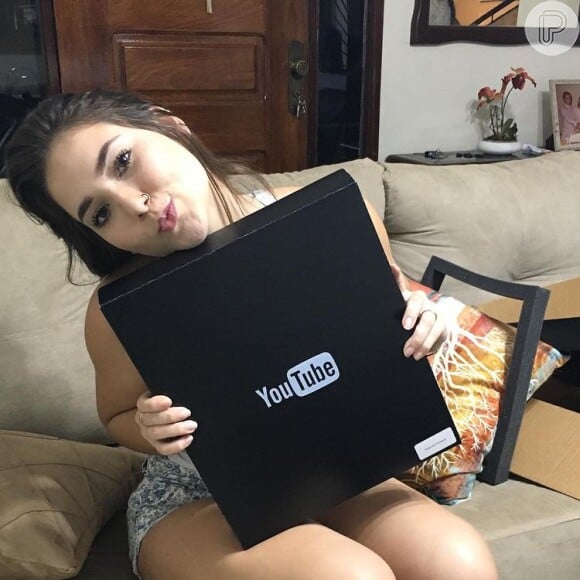 Virgínia Fonseca já em 2018, quando começou a conquistar fama nacional com seu canal no youtube em que postava challenges e trollagens com amigos, além de dicas do cotidiano