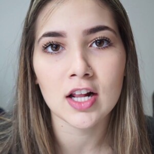 Virgínia Fonseca em um de seus primeiros vídeos do youtube, antes da fama