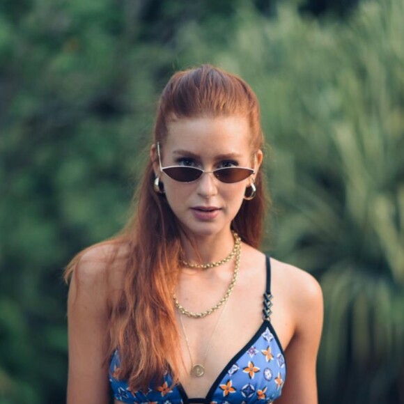 Marina Ruy Barbosa explicou que só repostou o vídeo por achá-lo fofo