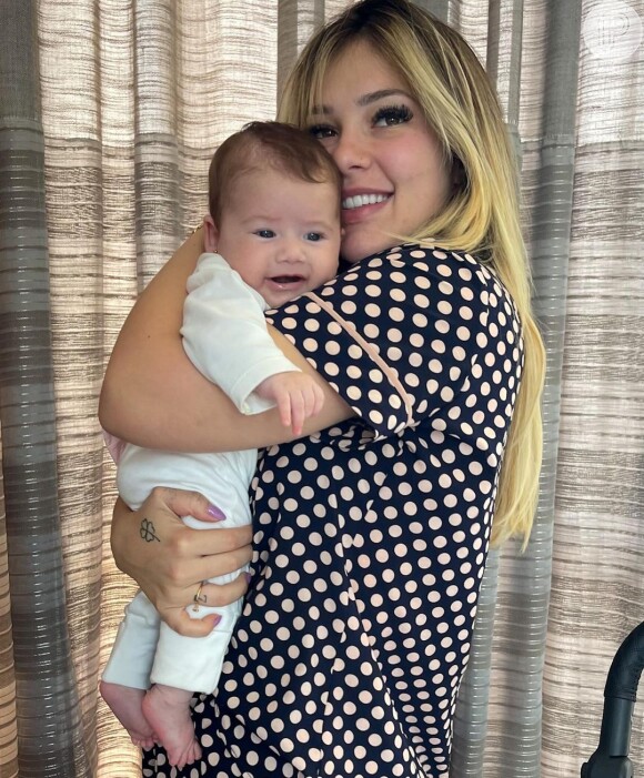 Virgínia Fonseca ganhou mais de 20kg em gravidez da filha com Zé Felipe, Maria Alice, de 3 meses