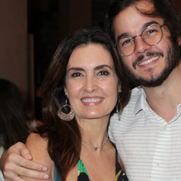 Fátima Bernardes, de 58 anos, exaltou parceria com Túlio Gadêlha, de 33, em ocasião anterior: 'É importante'