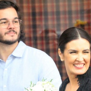 Fátima Bernardes e Túlio Gadêlha completaram três anos e dez meses de namoro: 'Cada minuto importa'
