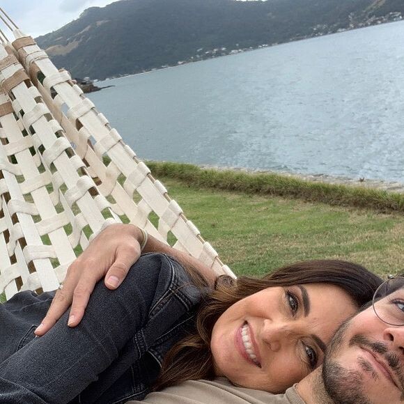 Fátima Bernardes e Túlio Gadêlha comemoram três anos e dez meses de namoro