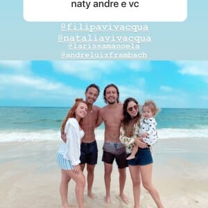 Larissa Manoela abraça André Luiz Frambach em nova foto com novo romance