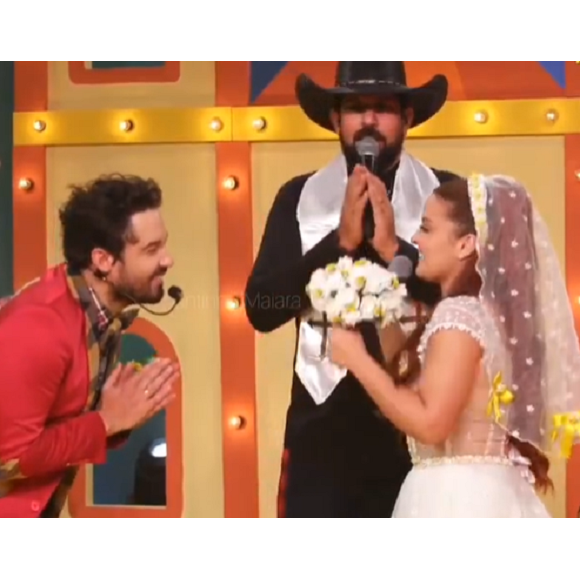 Sorocaba celebrou o casamento de 'mentirinha' de Maiara e Fernando Zor