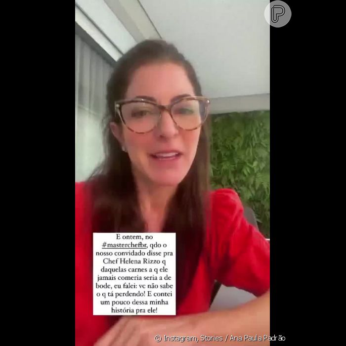 Ana Paula Padrão se desculpa após polêmica