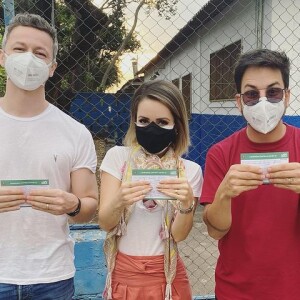 Sandy e Lucas Lima comemoraram 13 anos de casados: 'A gente tinha mais cabelo, mais colágeno'