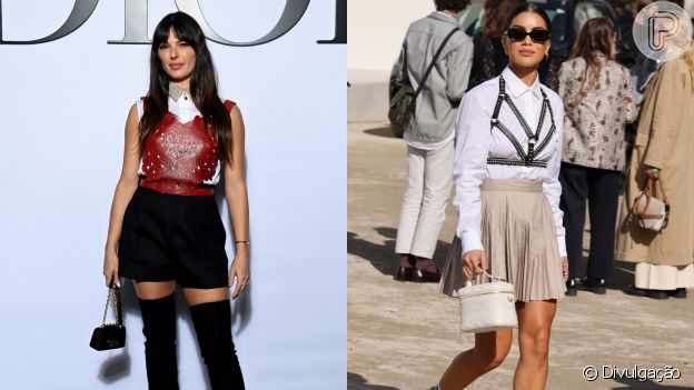 Sobreposição em looks de Isis Valverde e Camila Coelho