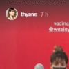 Wesley Safadão e Thyane Dantas foram vacinados em julho