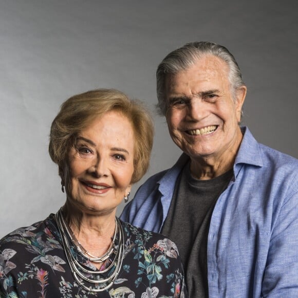 Glória Menezes e Tarcísio Meira foram casados por quase 60 anos até a morte do ator, em agosto de 2021