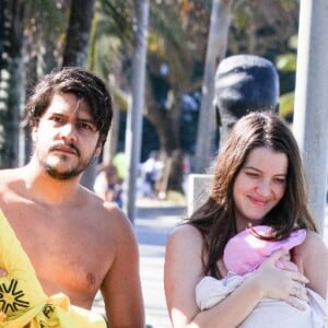 Nathalia Dill e Pedro Curvello são casados e tiveram Eva, de 9 meses