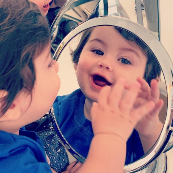 Sthefany Brito é mãe de Antonio Enrico, de 11 meses