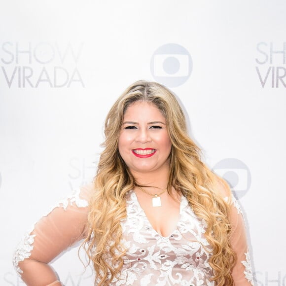 Marilia Mendonça foi um dos destaques do Show da Virada da Globo para o ano de 2017