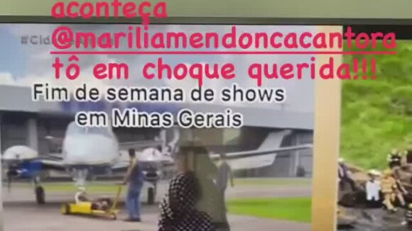 Antes da confirmação da notícia, Roberta Miranda se mostrou otimista sobre Marília Mendonça