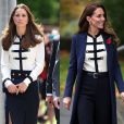 Kate Middleton repete blusa usada há 10 anos: duquesa usou a mesma roupa em 2011, 2014, 2016 e 2021