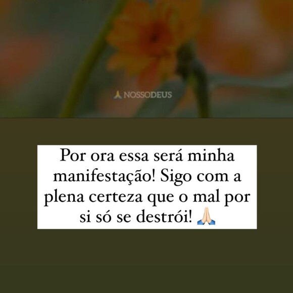 Deolane Bezerra falou em justiça divina ao comentar resultado do inquérito da morte de MC Kevin