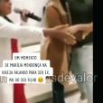   Marília Mendonça e Murilo Huff compareciam pela primeira vez juntos a um culto em vídeo que viralizou no TikTok  