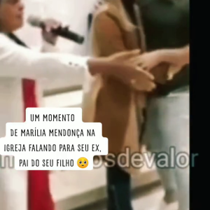 Marília Mendonça e Murilo Huff compareciam pela primeira vez juntos a um culto em vídeo que viralizou no TikTok