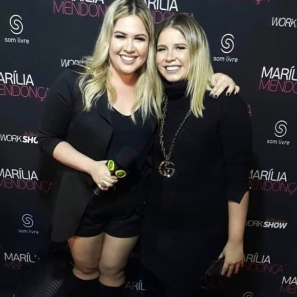 A jornalista Samara Kalil chamou atenção por ser parecida com Marília Mendonça