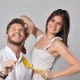 Camila Queiroz e Klebber Toledo vão participar do 'Casamento às Cegas' após a atriz deixar a Globo