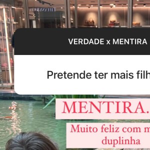 Thais Fersoza contou que não pretende ter mais filhos com Michel Teló