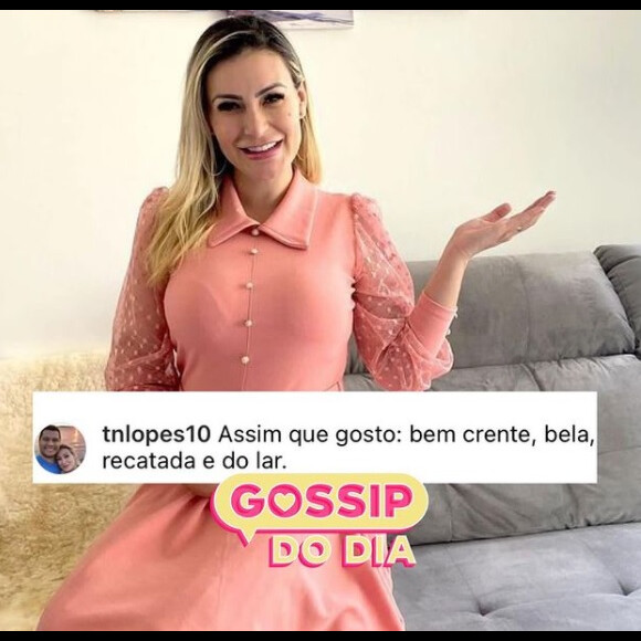 Thiago Lopes faz comentário polêmico em foto de Andressa Urach