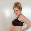 Karin Roepke está grávida de 7 meses