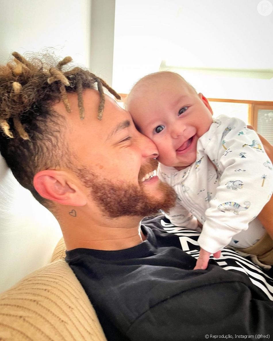 Cris, filho de Bianca Andrade e Fred, tem 4 meses