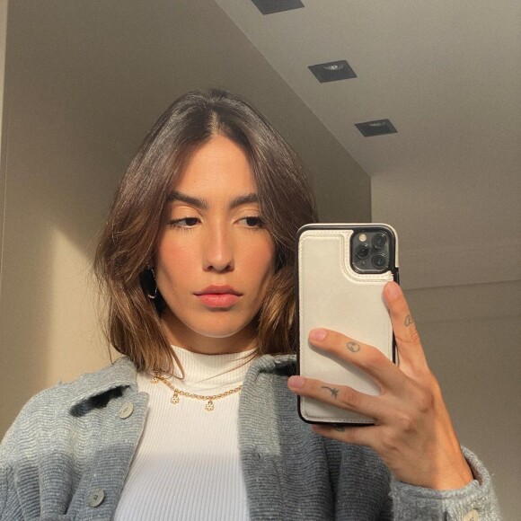 Apesar de separados, Brandt também parabenizou Saulo Poncio pelo aniversário neste domingo (26)