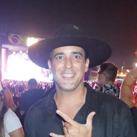 André Marques também esteve no show de Gusttavo Lima