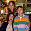 Luciana Gimenez é mãe de Lucas Jagger, de 22 anos, e Lorenzo, de 10
