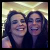 Giovanna Antonelli publicou uma foto ao lado de Ana Beatriz Nogueira: 'Gravação da madrugada!!!', escreveu a atriz nas redes sociais