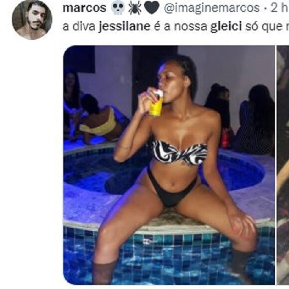 'BBB 22': Gleici, da 18ª edição, e Jessilane foram comparadas na web