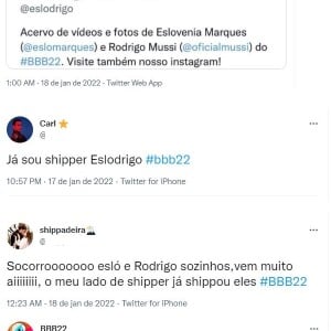 'BBB 22': Eslovênia e Rodrigo ganham torcida por shipper 'Eslodrigo' após desenvolverem amizade em reality