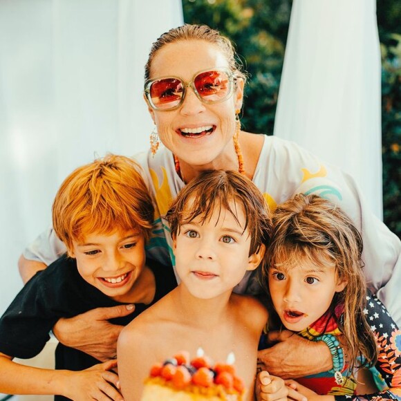 Luana Piovani é mãe de 3