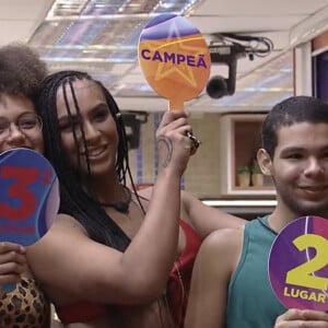 Linn da Quebrada, do 'BBB 22', também não esteve em nenhum pódio e colocou Vyni no segundo lugar e Jessilane no terceiro do seu