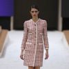 A estampa tweed é um clássico da Chanel e reapareceu no desfile da marca na Paris Fashion Week