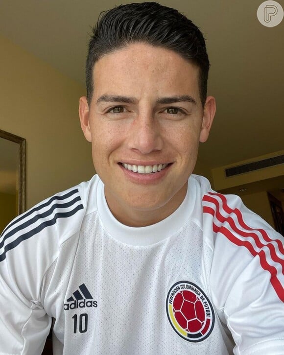 James Rodríguez é um jogador de futebol colombiano