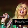  Marília Mendonça: as declarações de Gustavo ocorreram no Twitter, mesma rede social onde a cantora mantinha uma conta secreta  