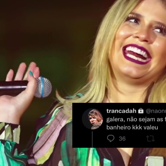 Marília Mendonça: as declarações de Gustavo ocorreram no Twitter, mesma rede social onde a cantora mantinha uma conta secreta
