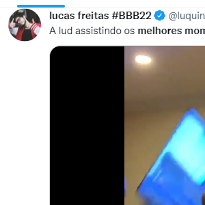 BBB 22: Ludmilla também rendeu memes sobre qual seria a reação após ver a zoeira para Brunna Gonçalves